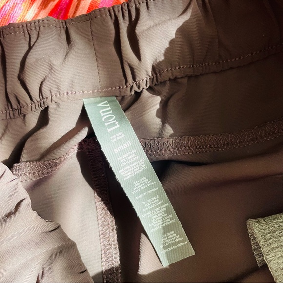 Vuori SMALL Miles Ankle Pants in Espresso dark brown - Picture 5 of 5